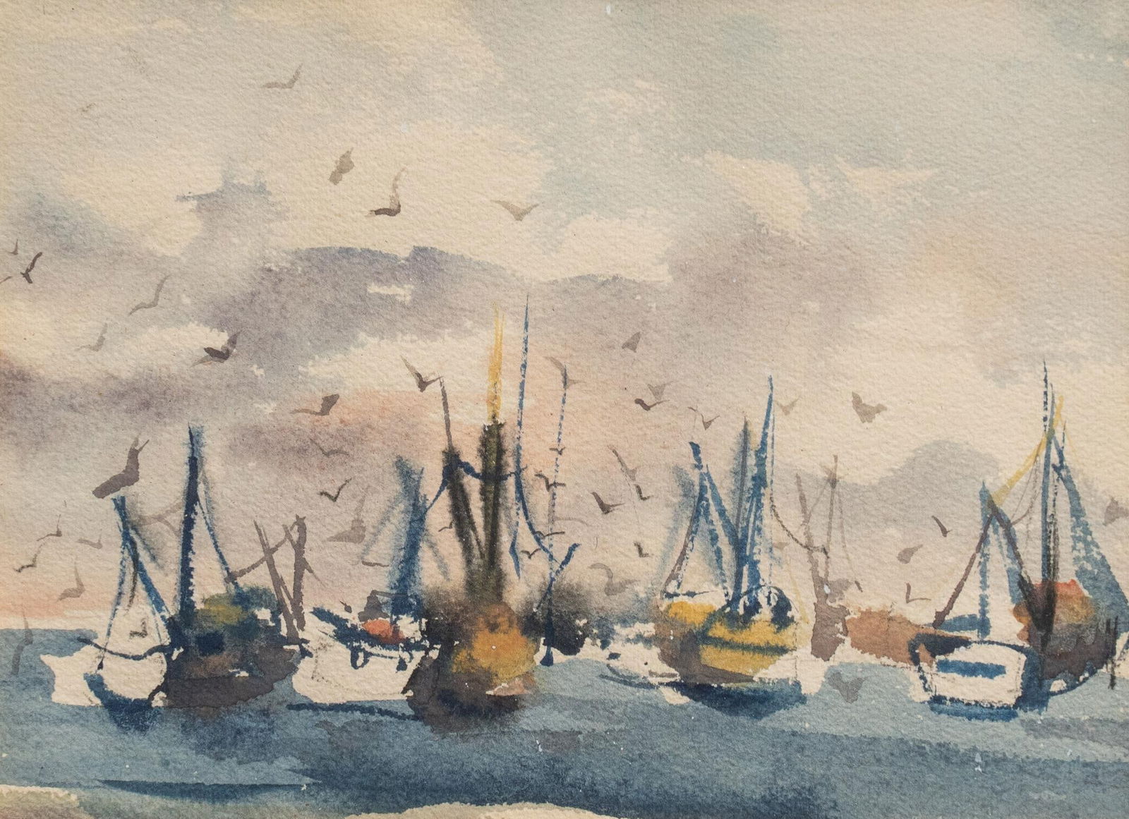 Janet Shook, Fishing Boats (1 of 3)