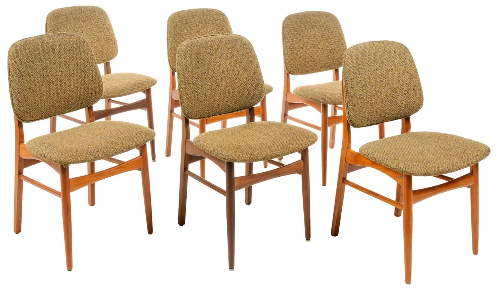 (6) Danish Mid-Century Dining Chars (1 of 9)