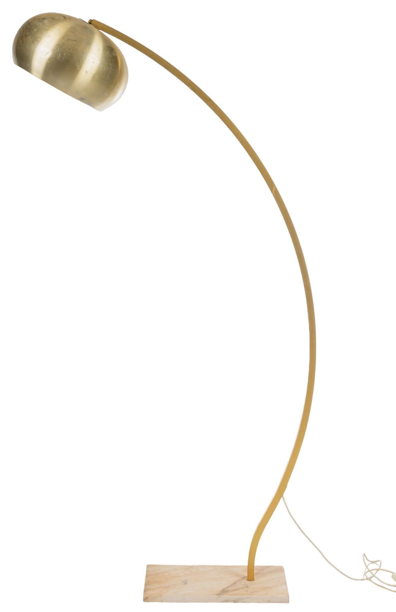 Danish Mid Century Arched Floor Lamp (1 of 6)