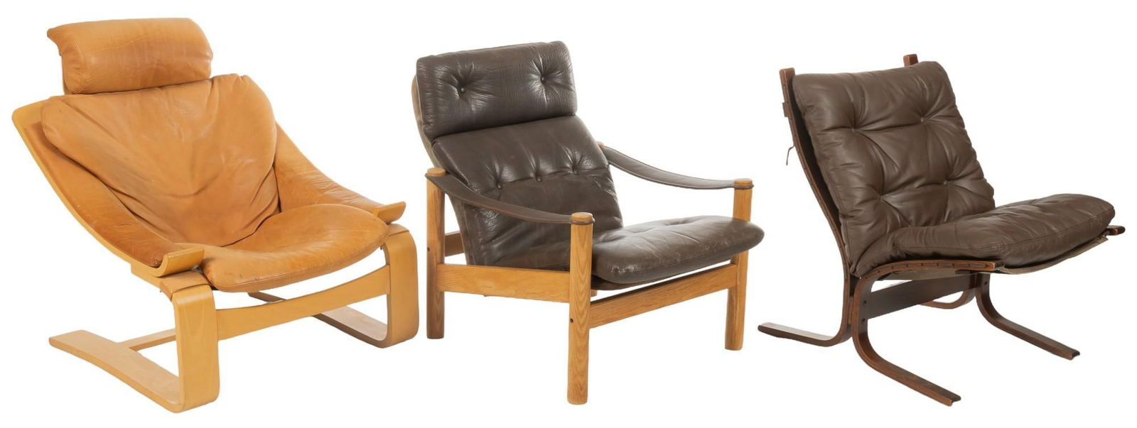 (3) Assorted Mid-Century Armchairs (1 of 12)