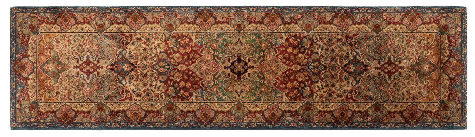 Rug Runner, 10 ft. 7 in. 2 ft. 10 in.: Rug runner 10 ft. 7 in. 2 ft. 10 in. Shipping available for this lot through our partner 4CL; please request a shipping quote at shipping@vogtauction.com or 210-971-5750. You may also opt for a sh