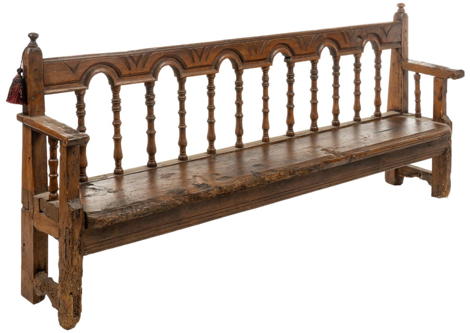 Spanish Colonial Style Pew (1 of 7)