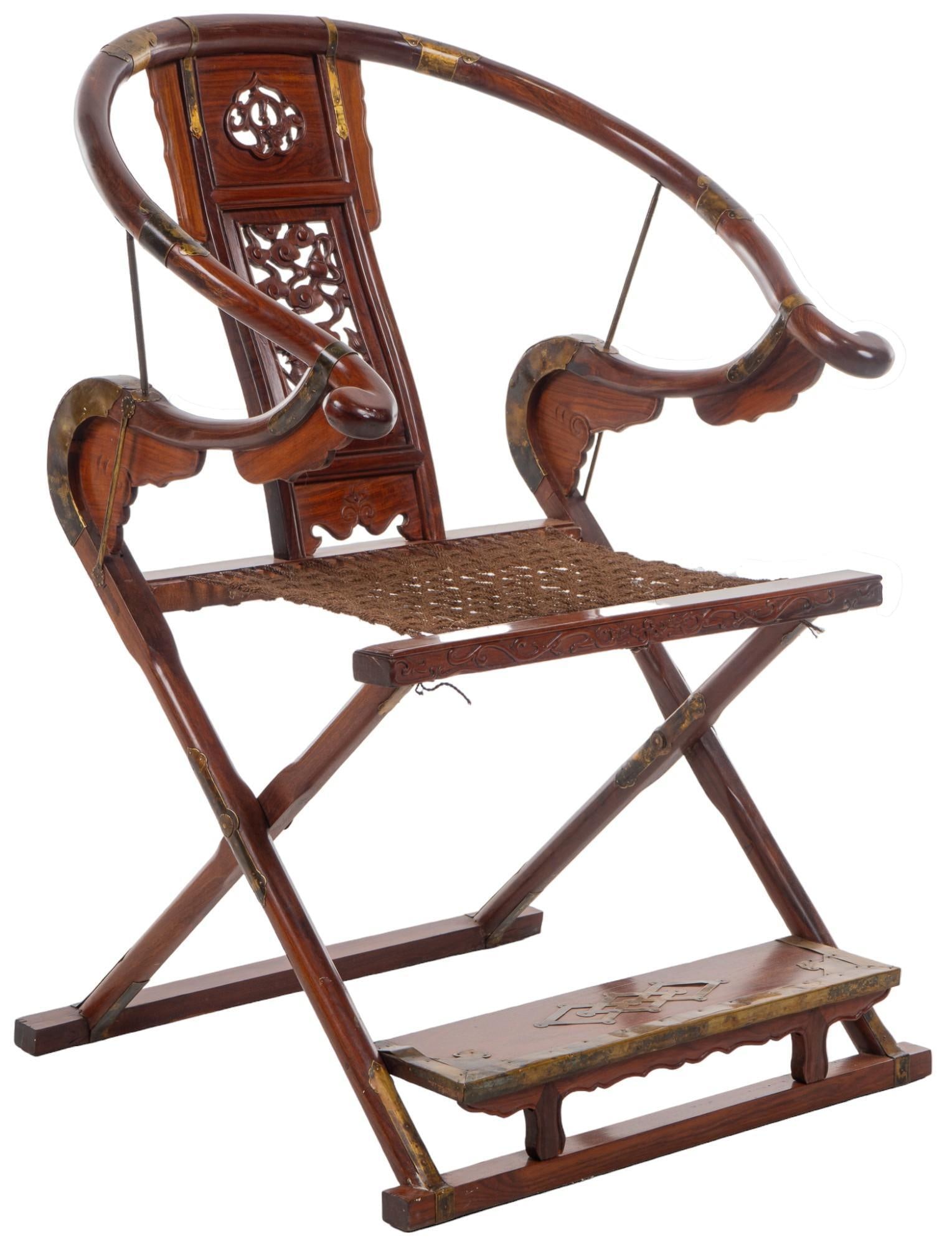 Chinese Huanghuali Folding Chair (1 of 12)