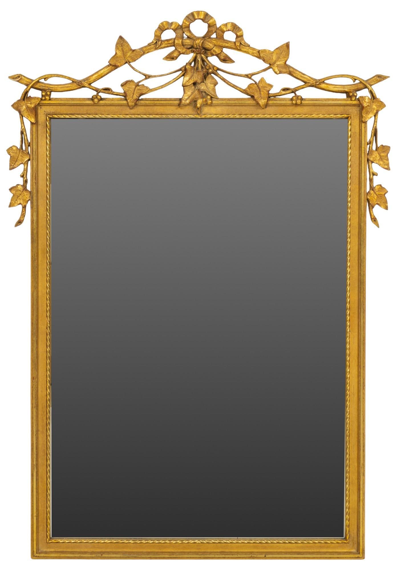 D. Milch and Son Inc. (USA) Giltwood Mirror (1 of 6)