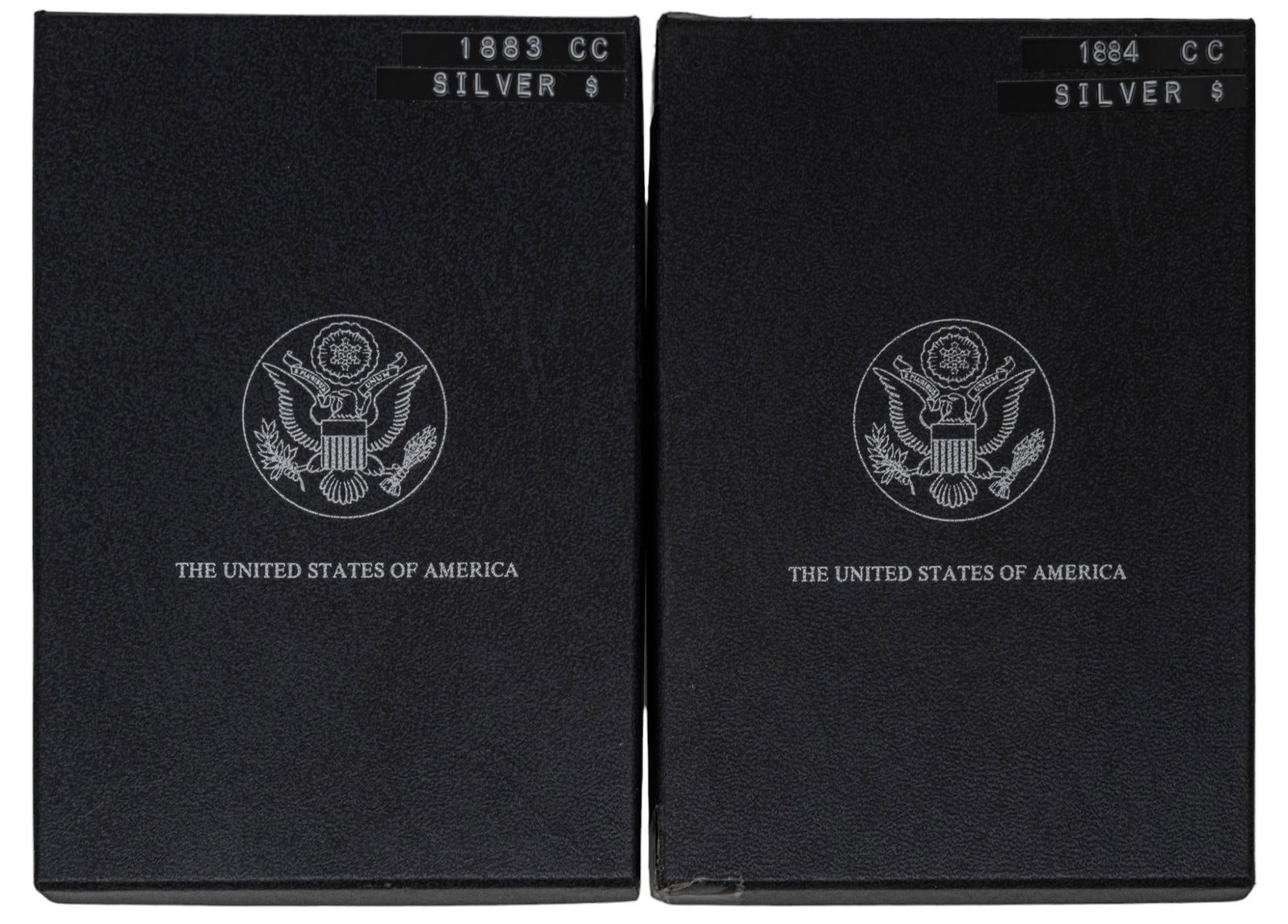 Set of (2) Carson City Morgan Silver  Dollars (1 of 8)