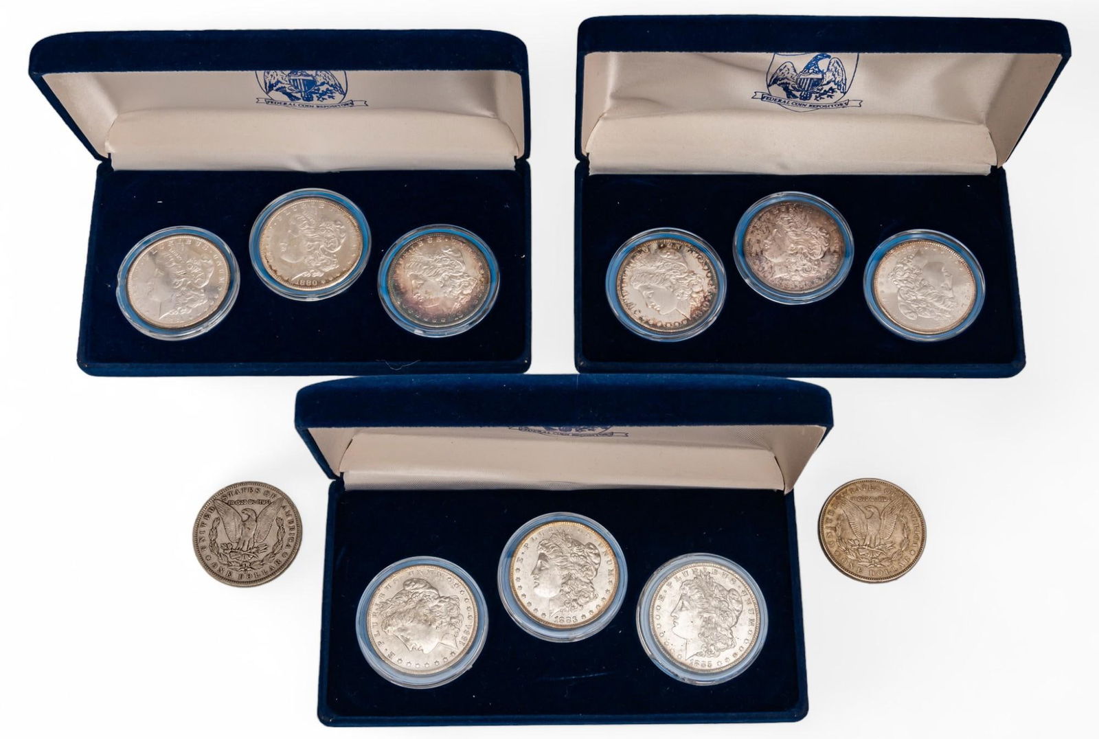 Set of (11) Morgan Silver Dollars (1 of 7)