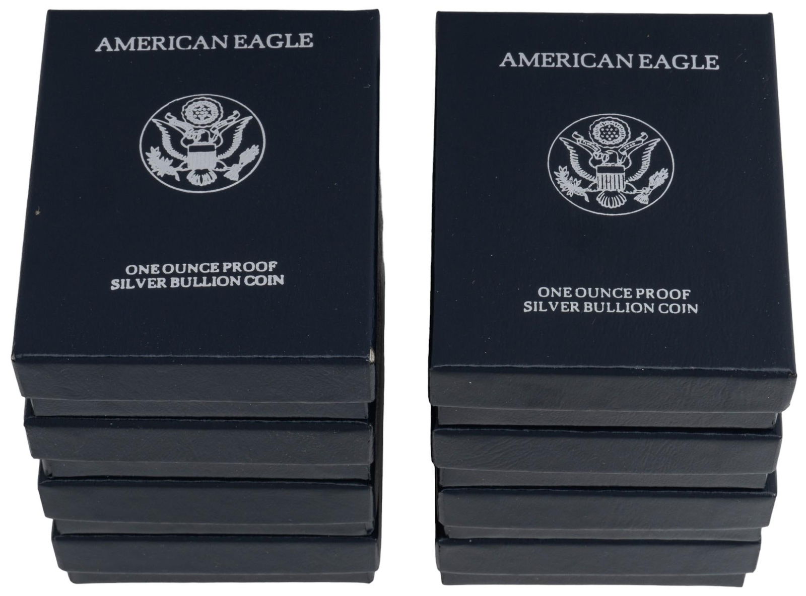 Set of (8) American Eagle Silver Dollars (1 of 5)