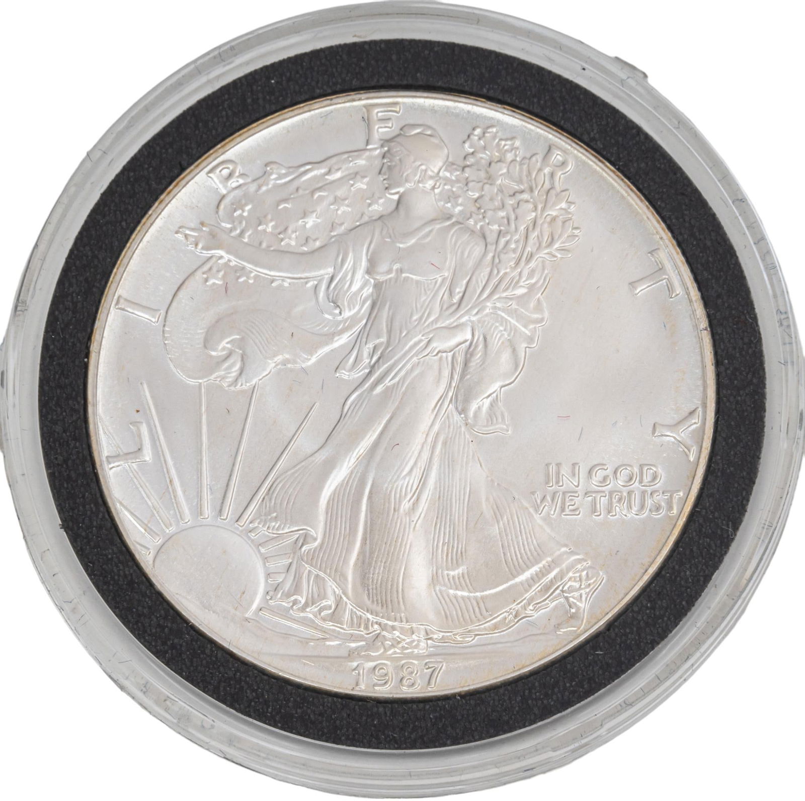 (1) Uncirculated American Silver Eagle Coin (1 of 4)