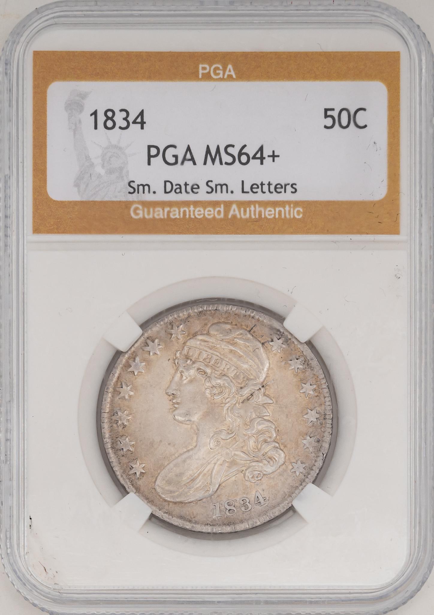 1834 United States Silver Trade Dollar (1 of 3)