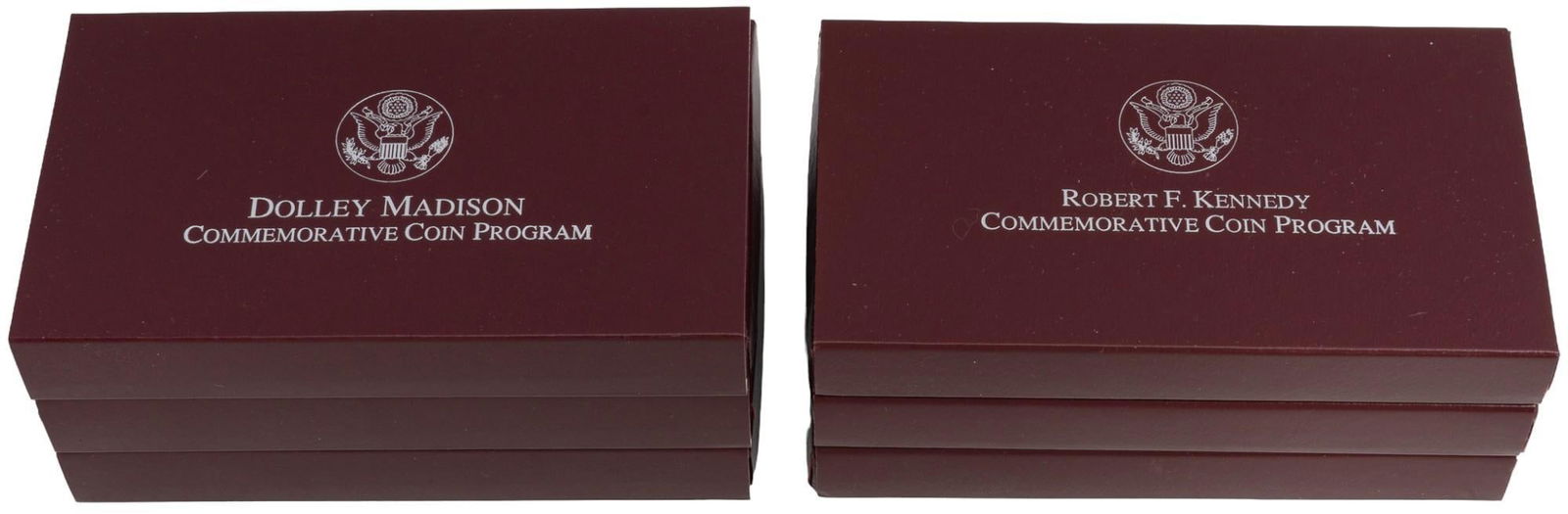 Set of  (6) Robert F. Kennedy Commemorative Silver Coin Sets (1 of 7)