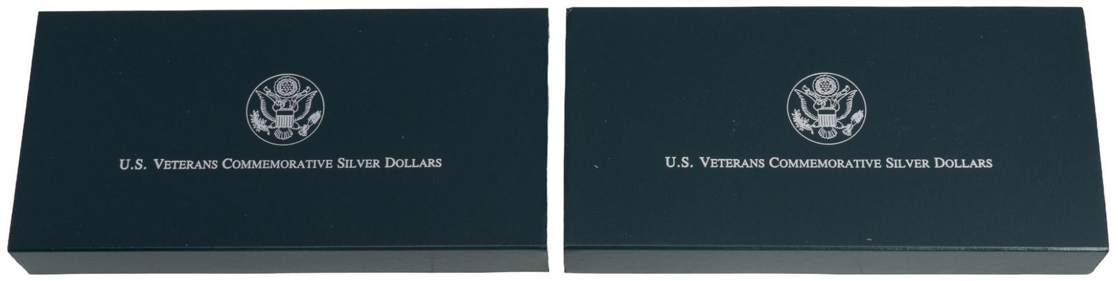 (2) Sets of U.S Veterans Commemorative Silver Dollars (1 of 5)
