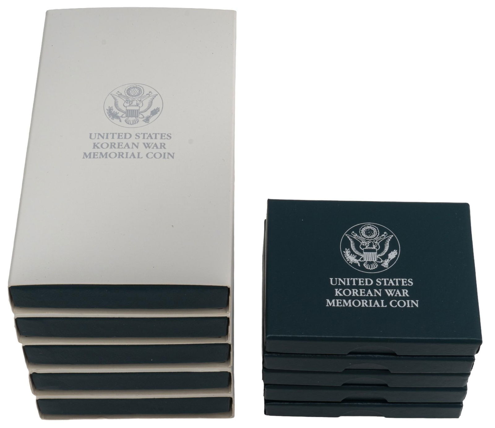 Set of (10) Korean War Commemorative Silver Dollars (1 of 7)