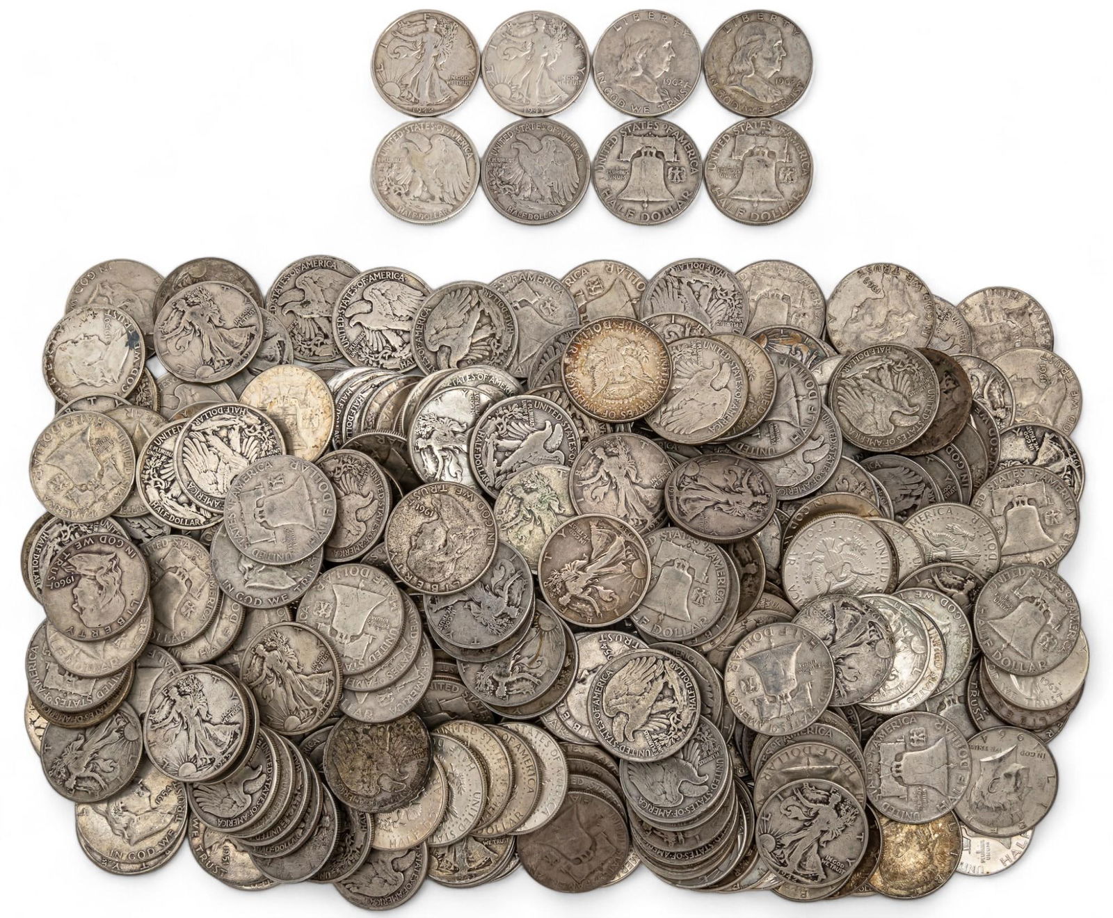 Large Collection of Silver Coins (1 of 6)