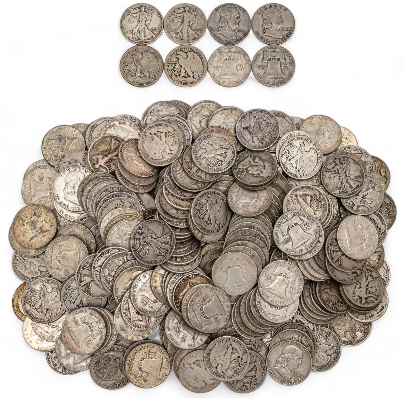 Large Collection of Silver Coins (1 of 6)