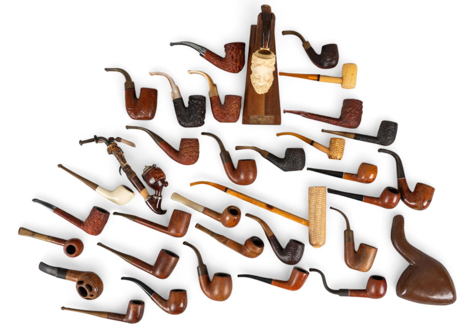 Collection of (33) Smoking Pipes (1 of 7)