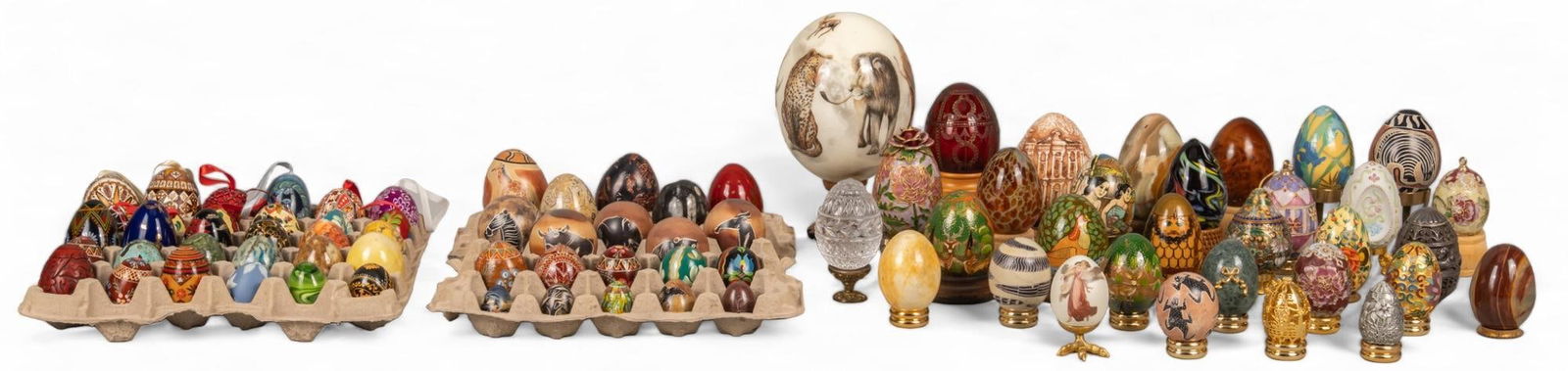 Large Collection of Decorative Eggs (1 of 15)