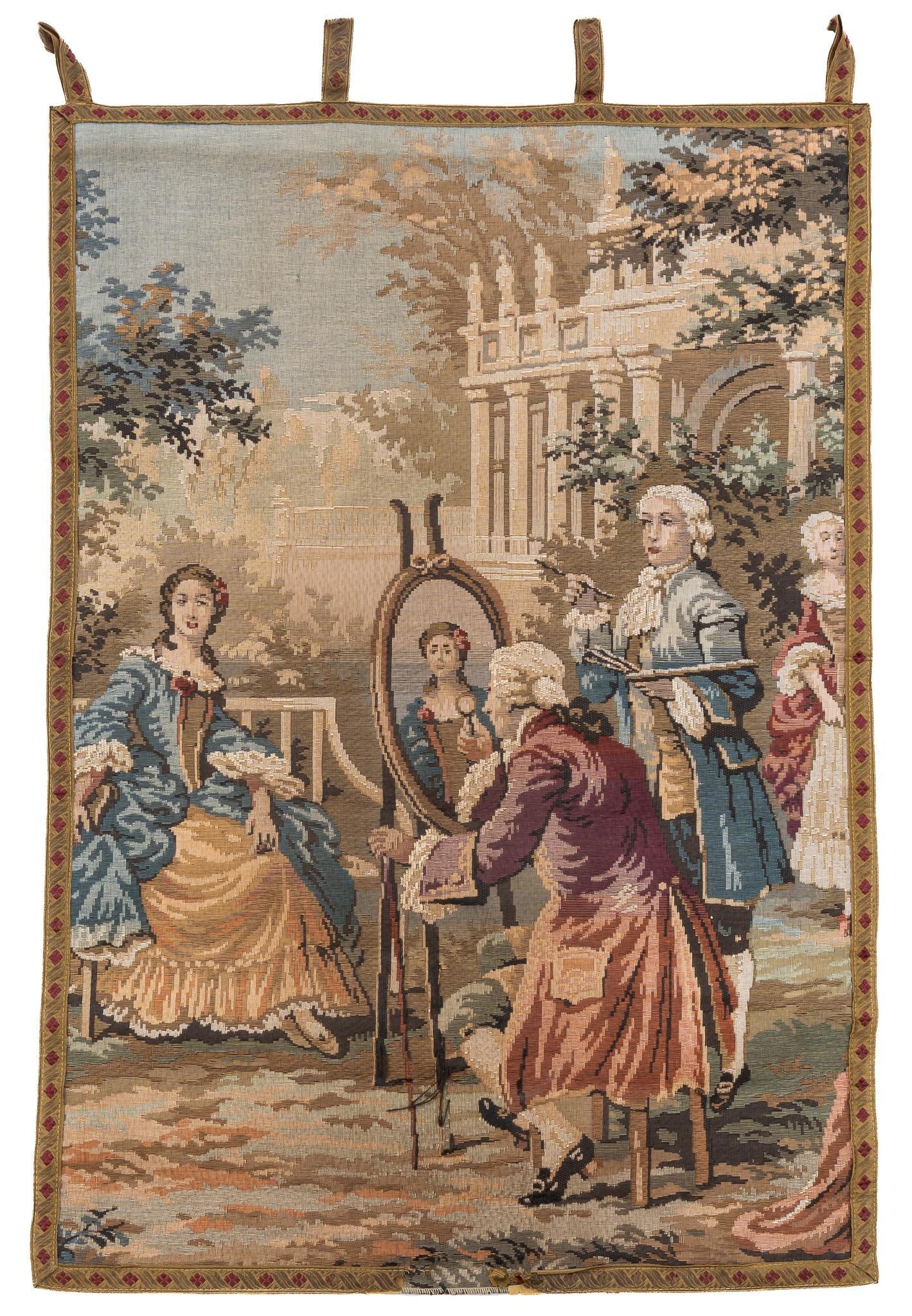 Rococo Style Tapestry (1 of 3)