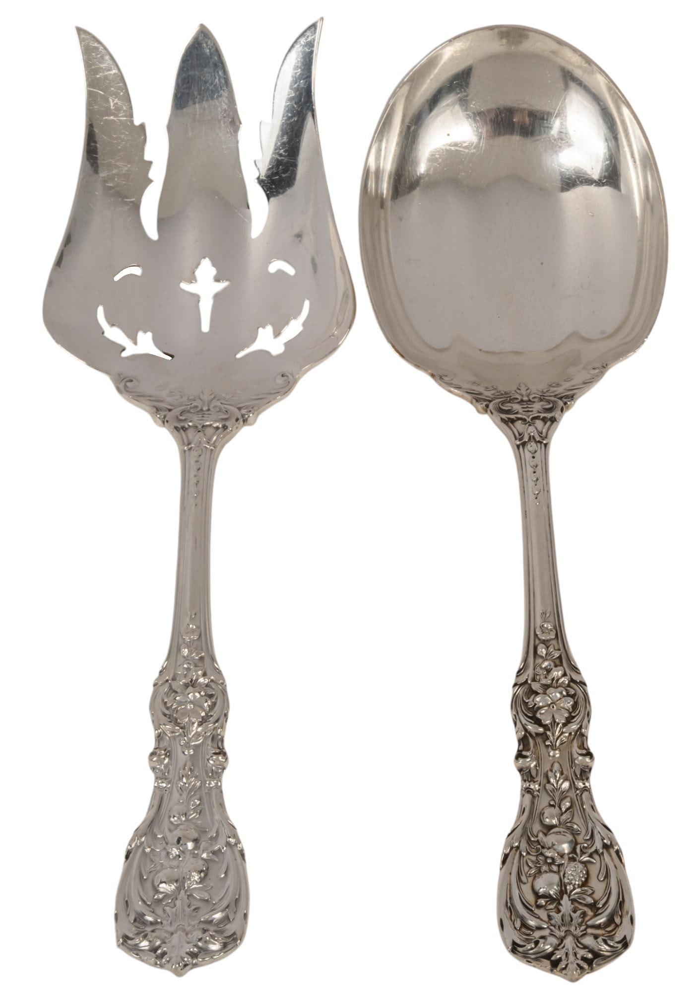 "Francis I" By Reed & Barton Sterling Salad Set (1 of 5)