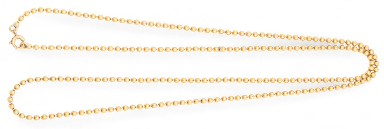 14K Ball Chain Necklace (1 of 6)