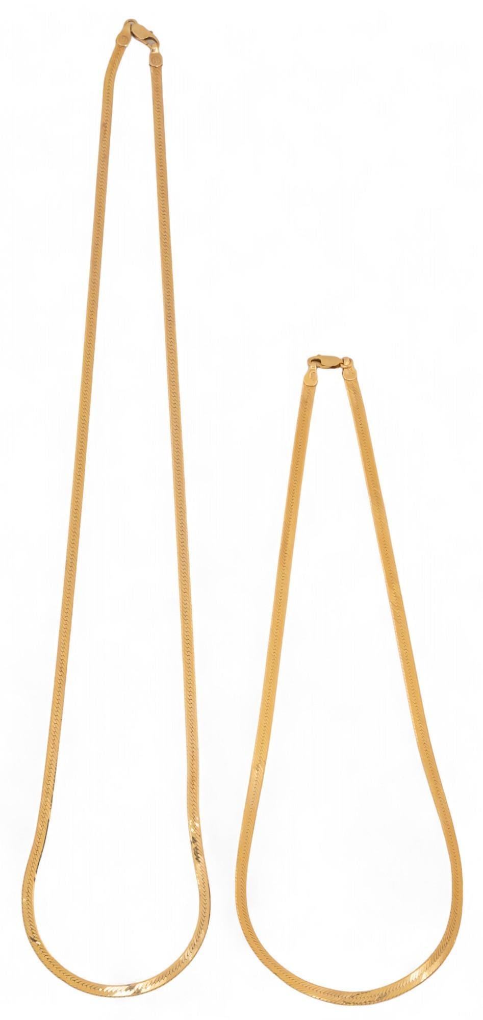 Pair of 14K Italian Chains (1 of 4)