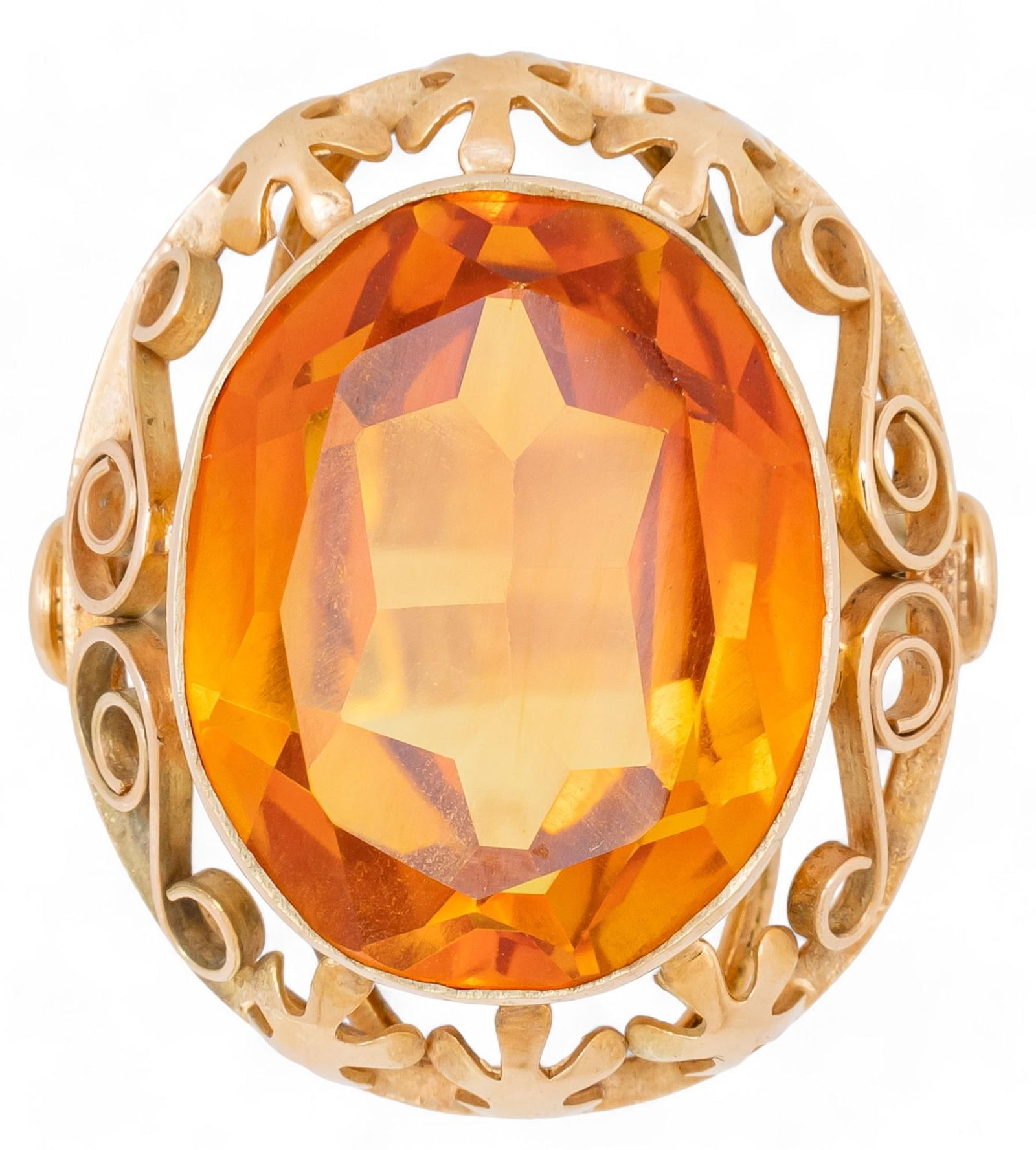 14K Yellow Topaz Ring (1 of 4)