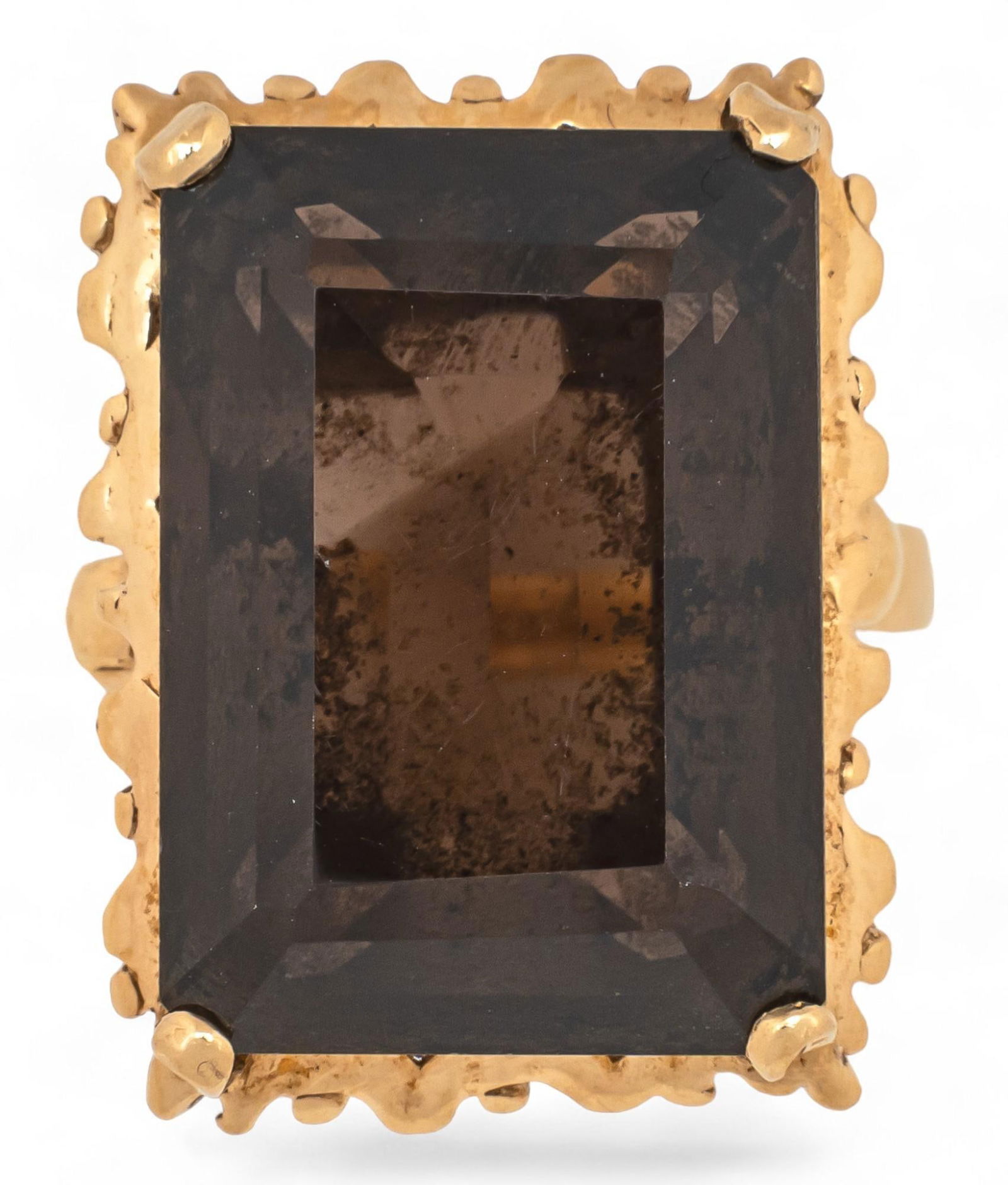 14K Smokey Quartz Ring (1 of 4)