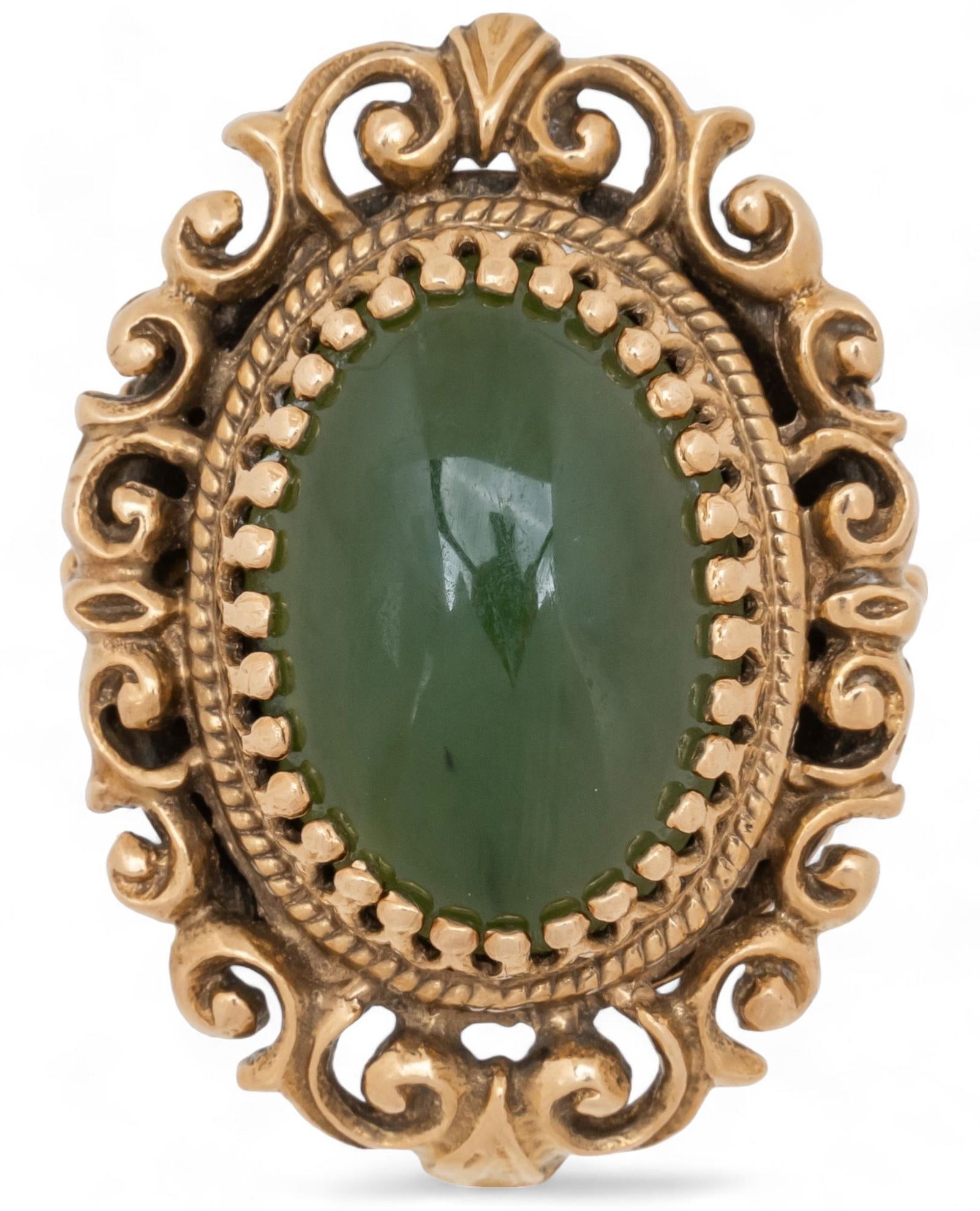 14K Jade Ring (1 of 4)