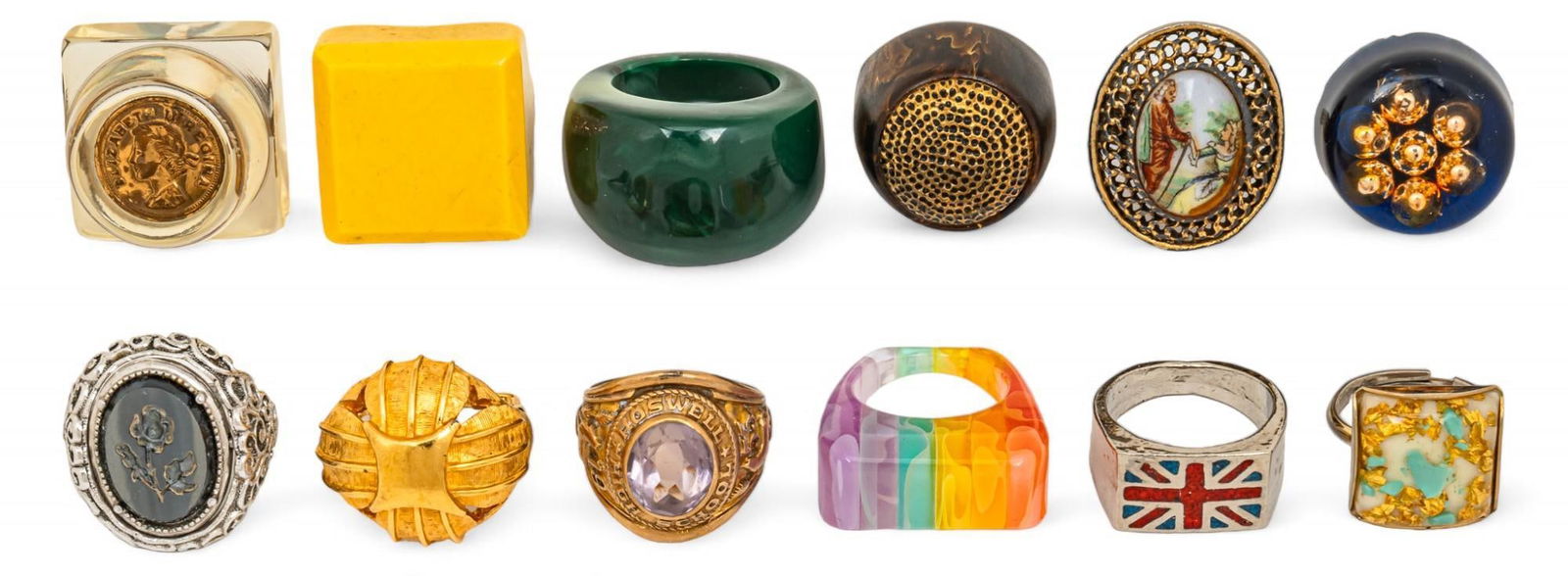 Collection of Costume Rings (1 of 5)