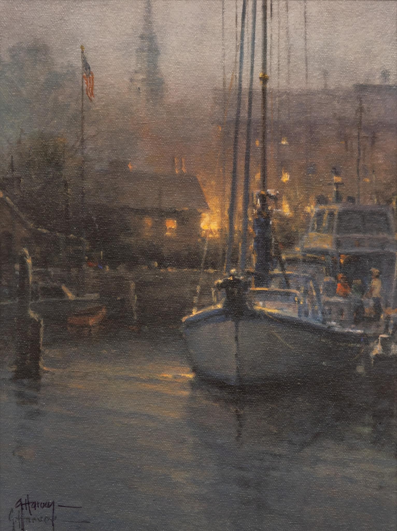 G. Harvey "Harbor Mist" Giclee, 2002 (1 of 5)