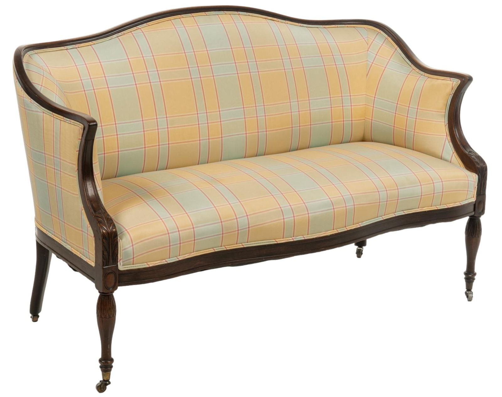 Plaid Settee (1 of 7)