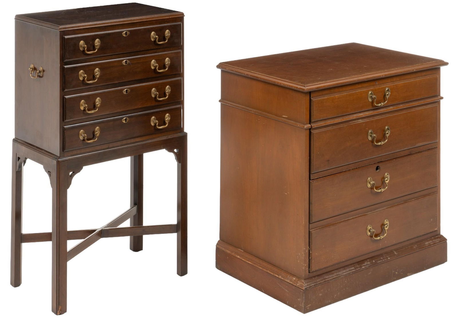 Georgian Style Silver Chest and Filing Cabinet (1 of 11)