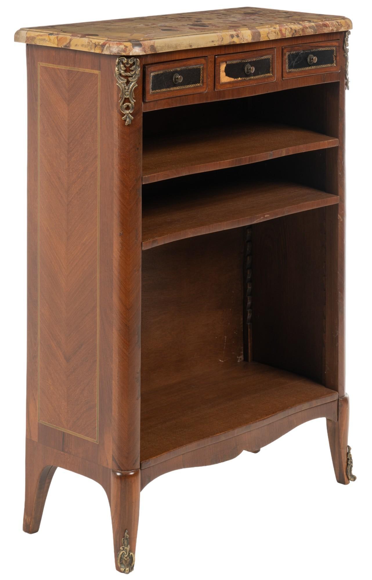 Marble Top Side Table (1 of 5)