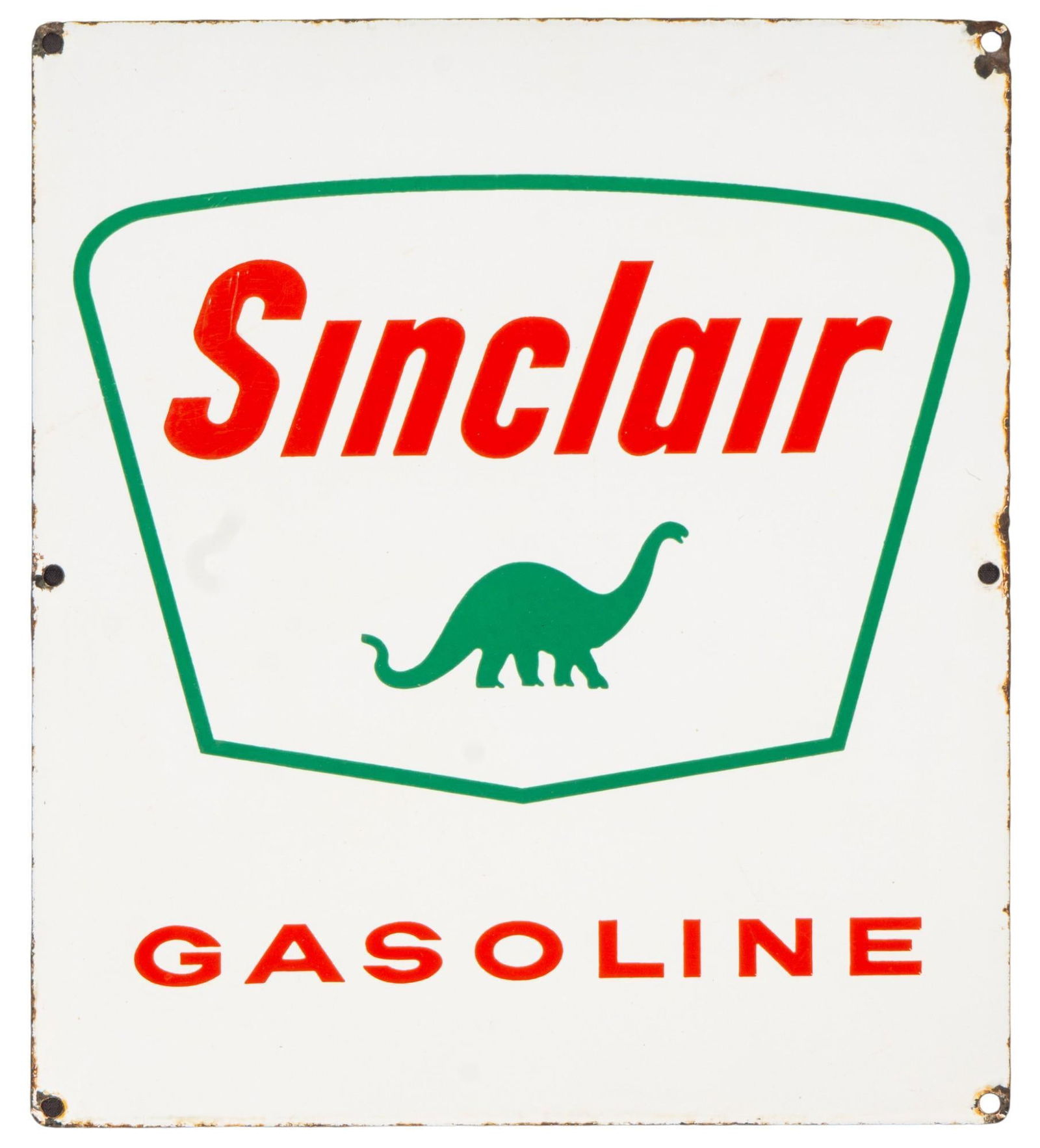1960s Porcelain Sinclair Gas Pump Sign (1 of 8)