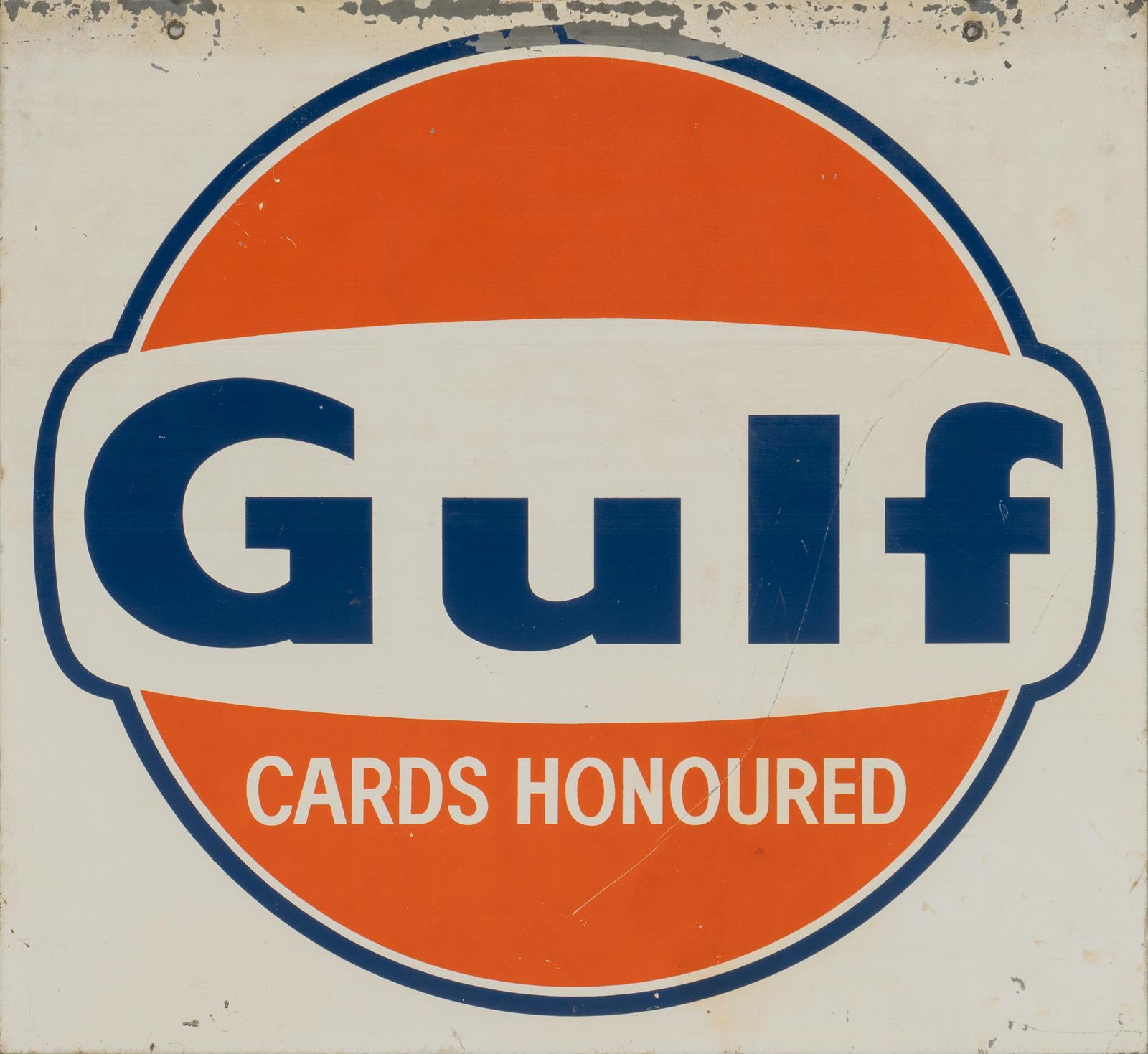1950s Good Gulf Sign (1 of 3)