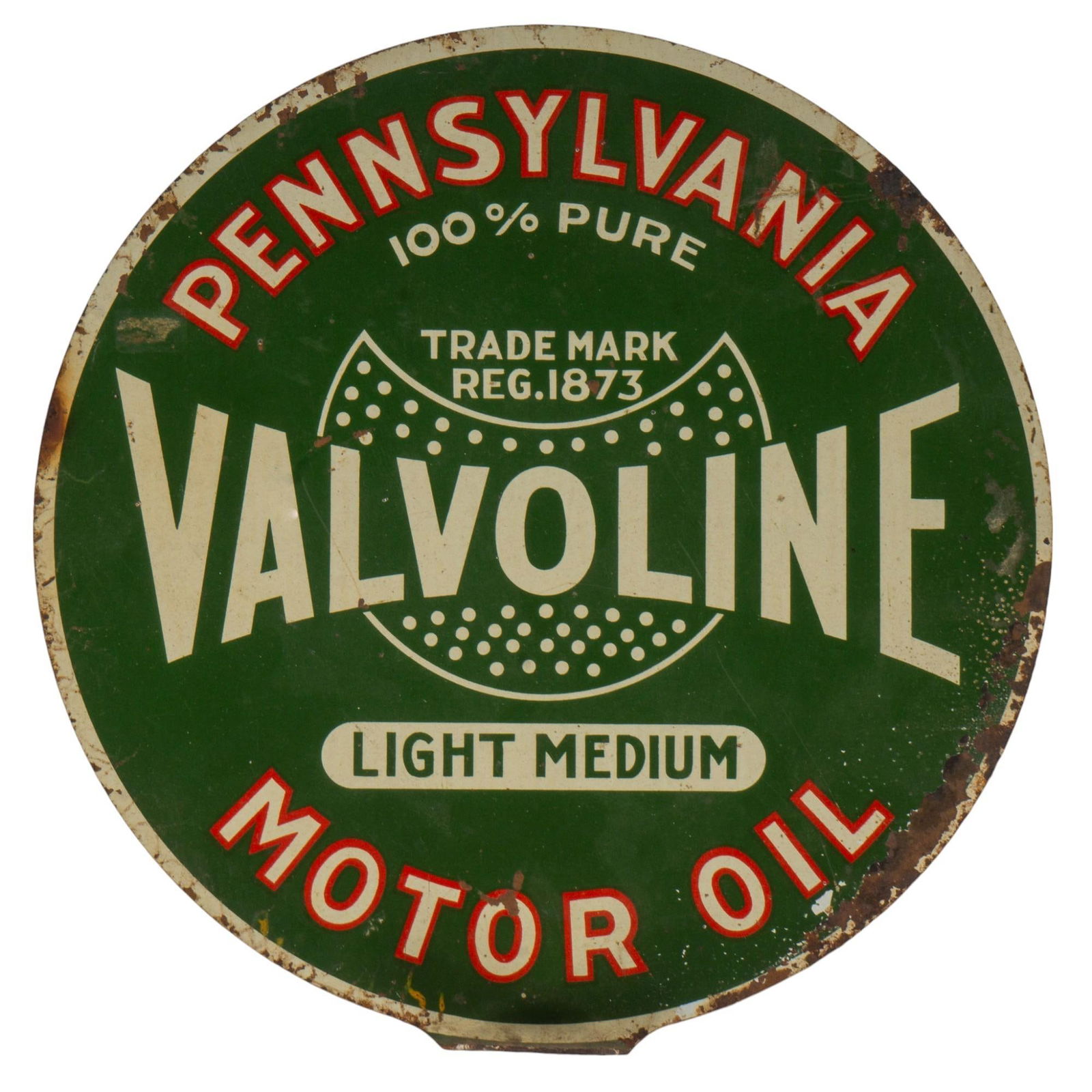 1930s Valvoline Motor Oil Paddle Sign (1 of 7)