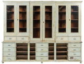 Monumental General Store Display Cabinet