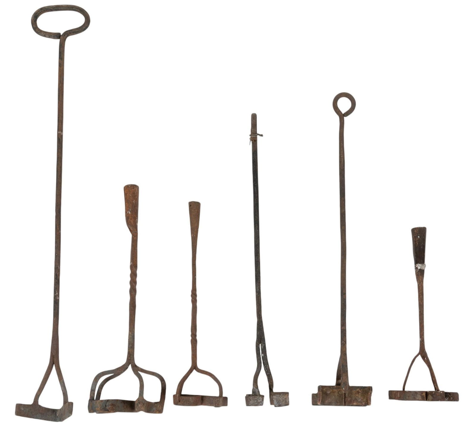 Set of (6) Early Forged Branding Irons (1 of 10)