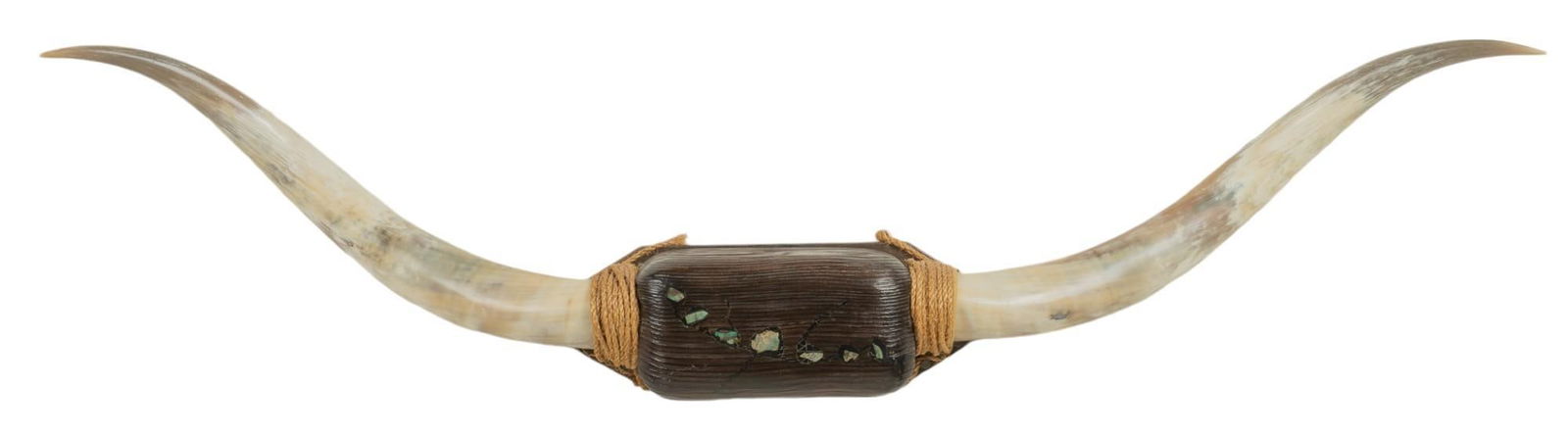 Longhorn Mount with Turquoise and Bullets (1 of 8)