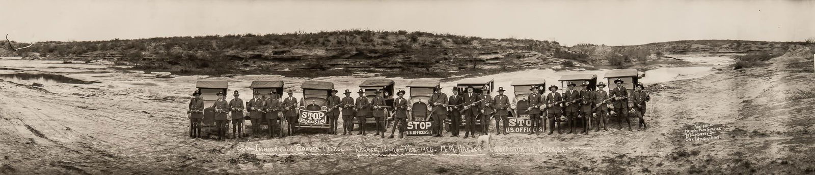 E. O. Goldbeck, Immigration Border Control, 1926 (1 of 13)