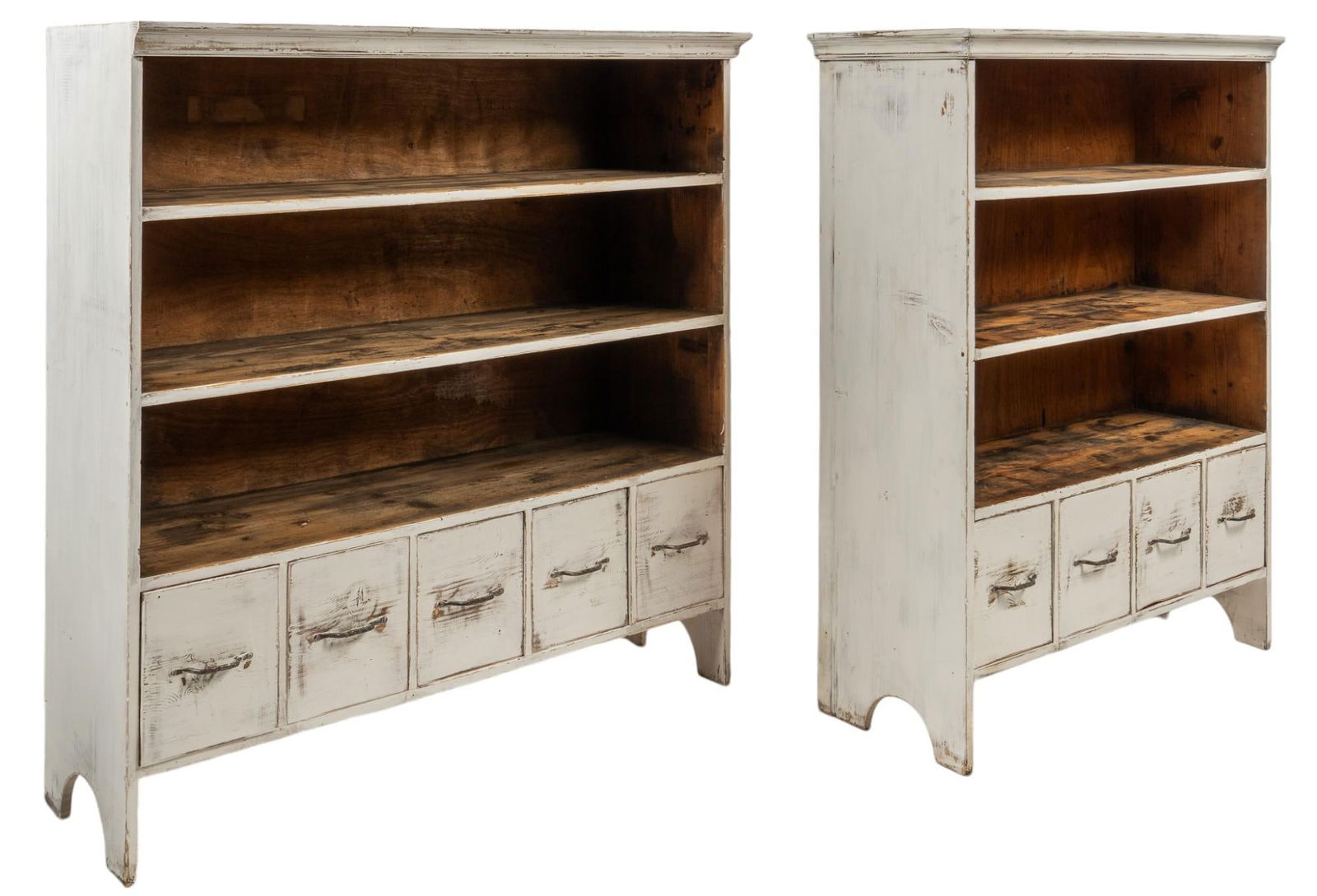 Pair of Farmhouse Shelf Units (1 of 8)