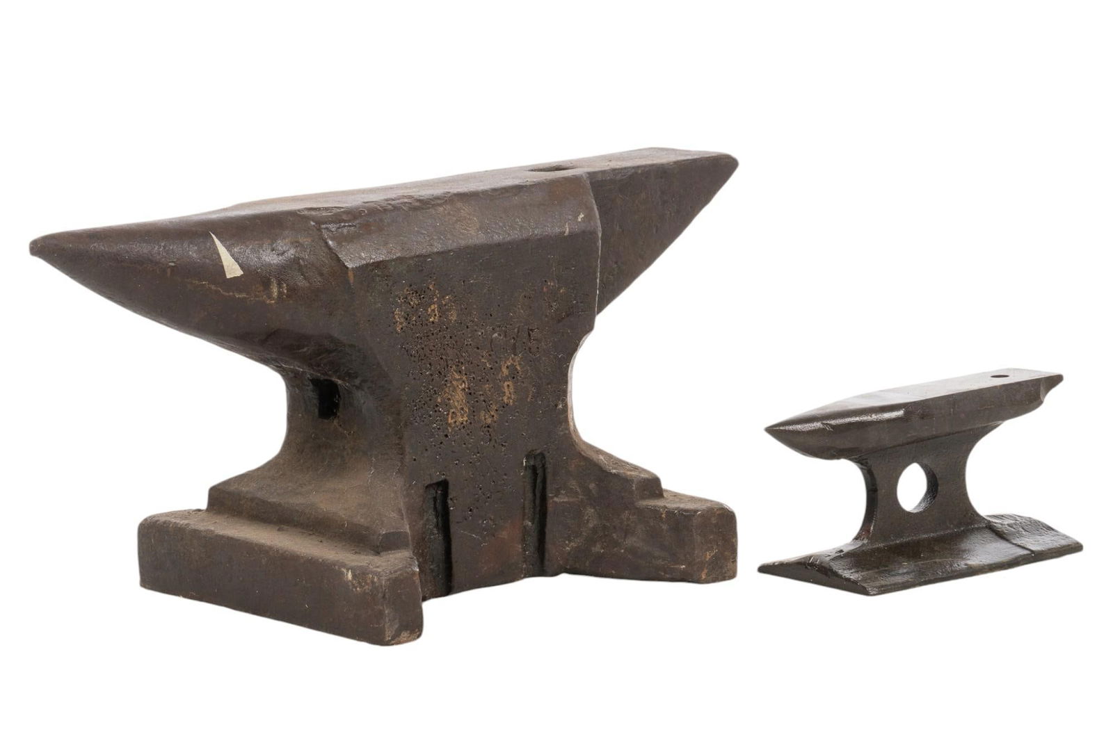 (2) Rustic Iron Anvils (1 of 7)