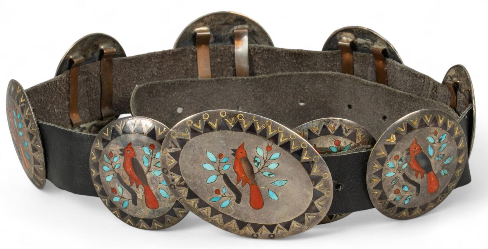 Sterling Silver Concho Belt (1 of 9)
