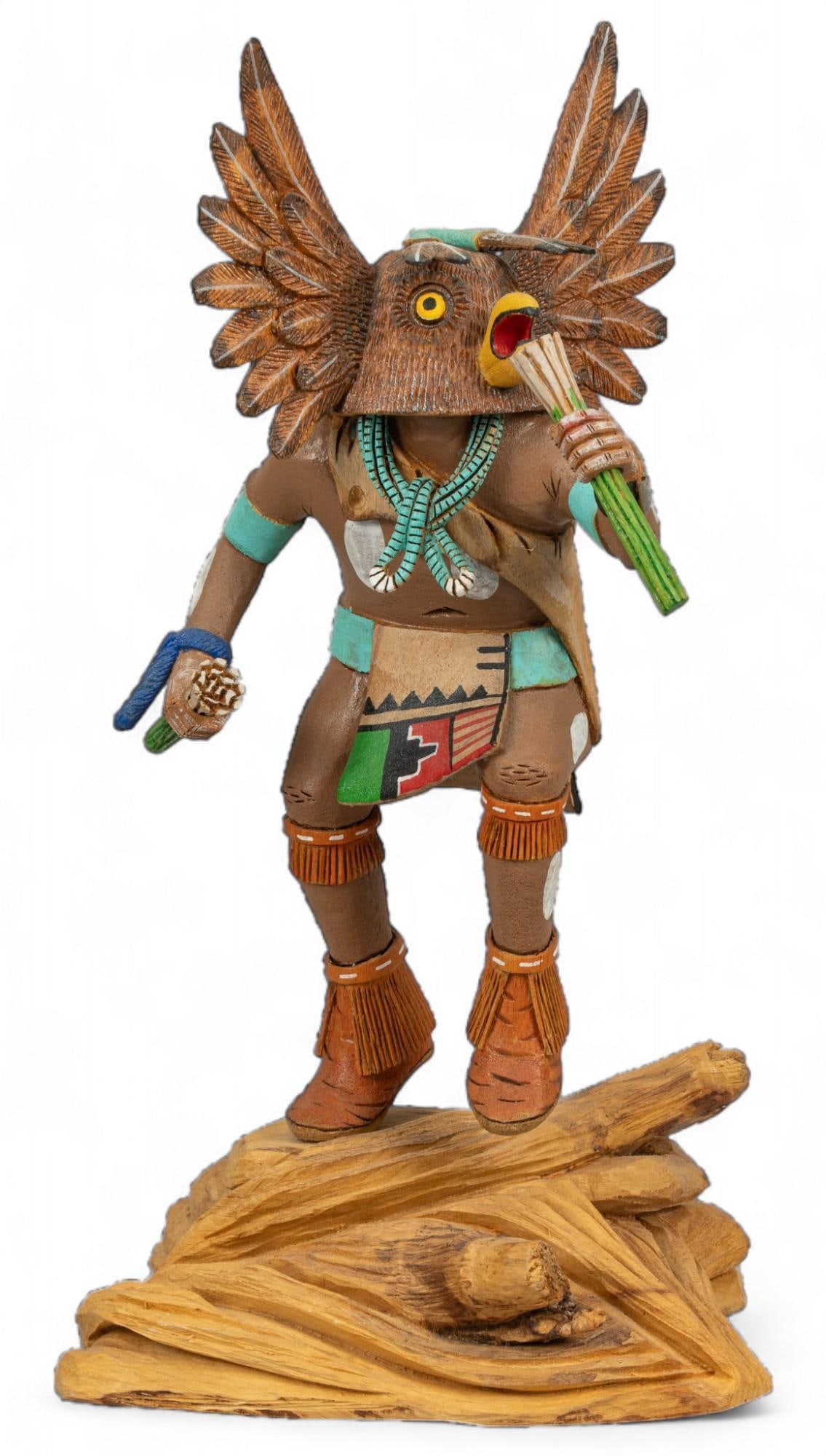 David Roy Yok-va Hopi Owl Statue (1 of 8)