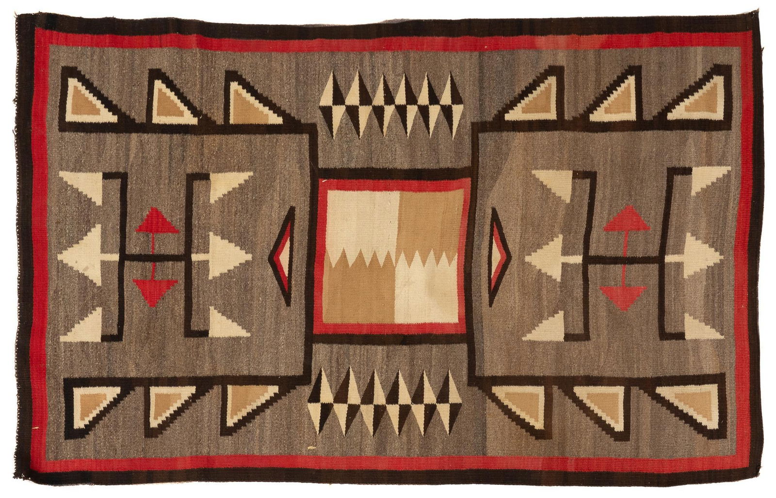 Navajo Style Rug, 6 ft. 10.5 in. x 4 ft. 3 in. (1 of 3)