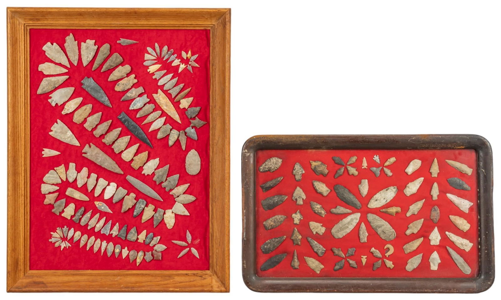 (2) Framed Collections of Primitives (1 of 6)