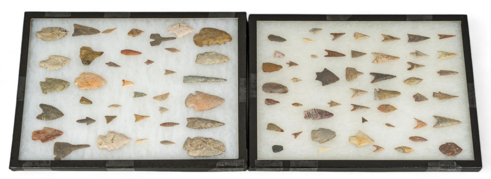 Set of (2) Frames of Projectile Points (1 of 5)