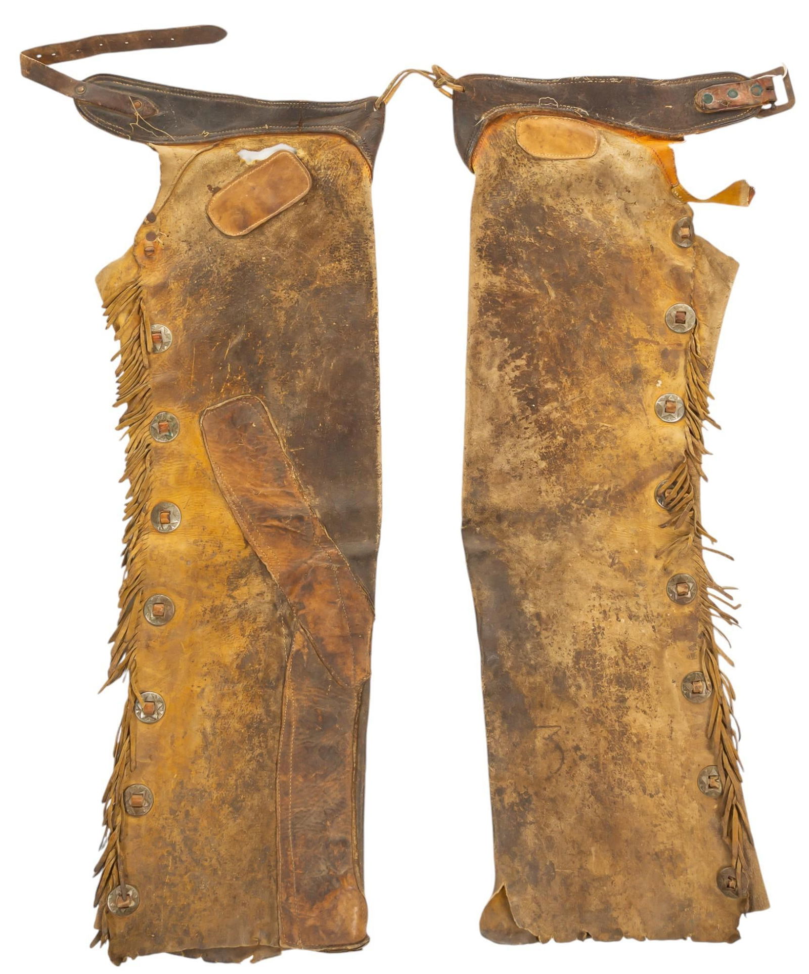 Antique Step-In Shotgun Style Chaps (1 of 8)