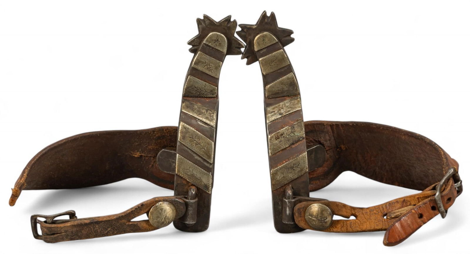 Pair of Crockett Marked Paddy Ryan Spurs (1 of 10)
