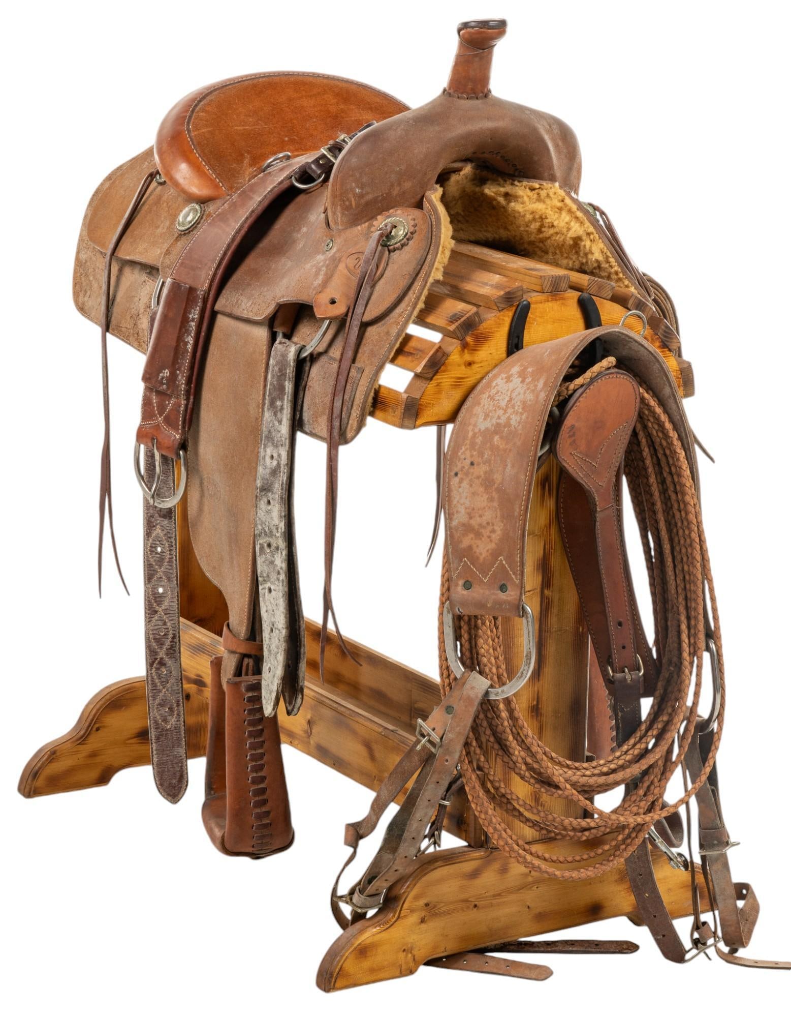King Ranch Saddle and Stand (1 of 9)