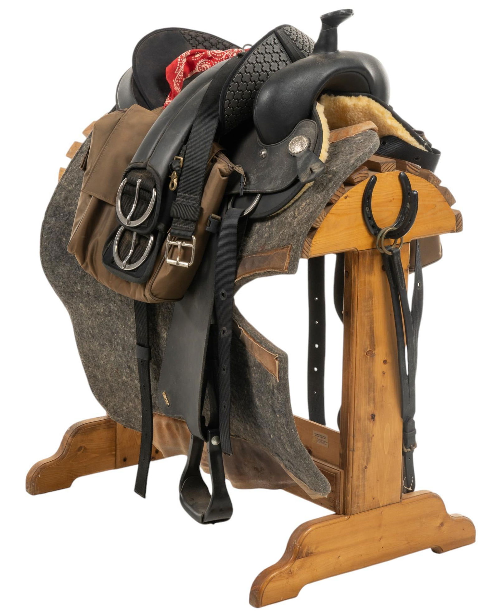 Wintec Brand Horse Saddle and Stand (1 of 9)